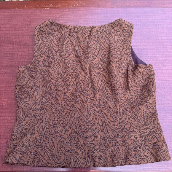 Liz Claiborne Collection Abstract Sleeveless Vest - 14 - Picture 6 of 6